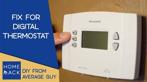 honeywell thermostat cool on blinking but not working|honeywell thermostat not holding temperature.